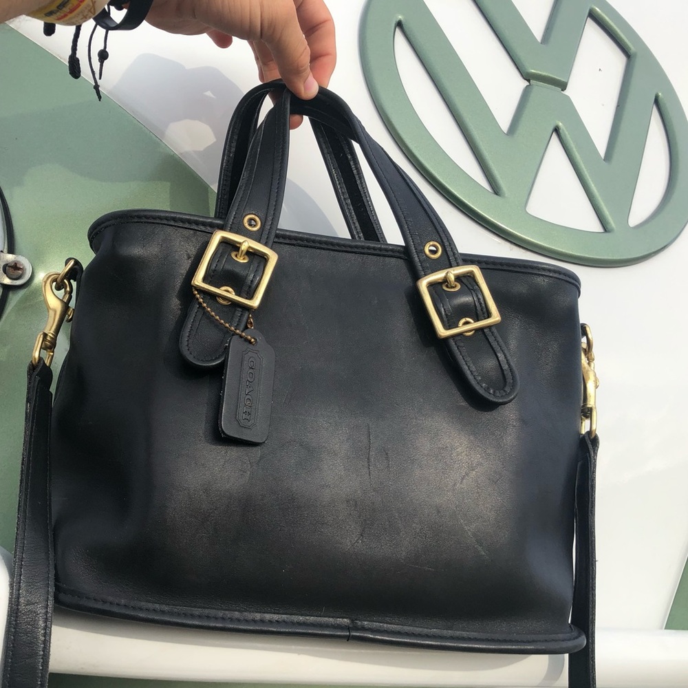 Vintage coach leather satchel crossbody ❤️